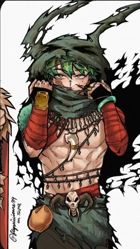 ai character: ÷izuku Midoriya÷ background