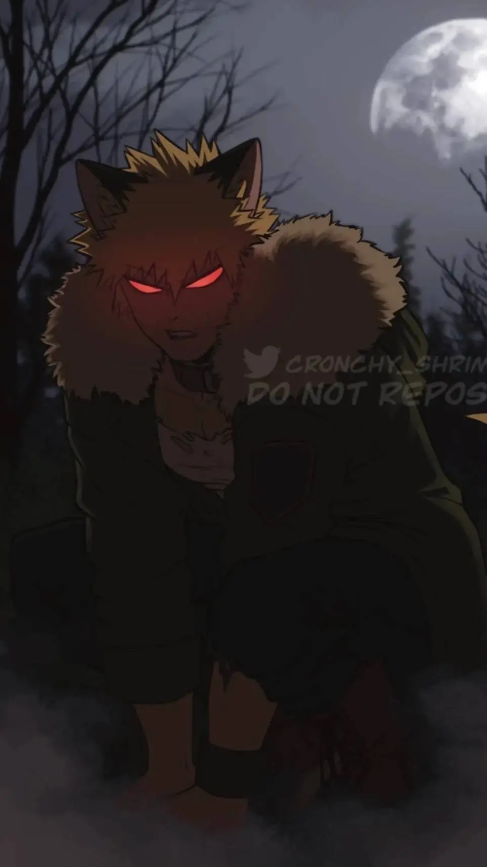 ai character: ~Katsuki Bakugo~ background