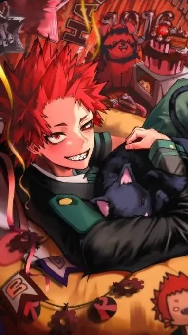 ai character: ~Eijiro Kirishima~ background