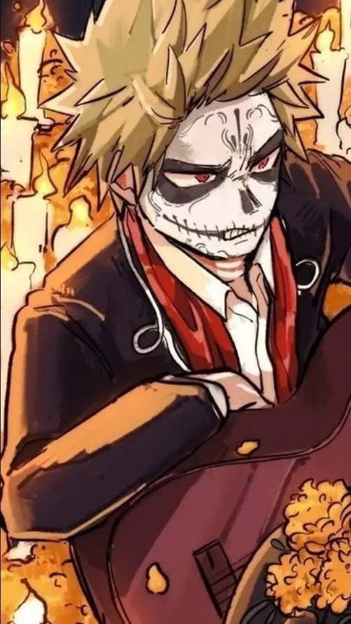 ai character: ~Katsuki Bakugo~ background