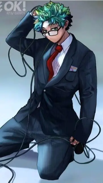 ai character: ~Izuku Midoriya~ background