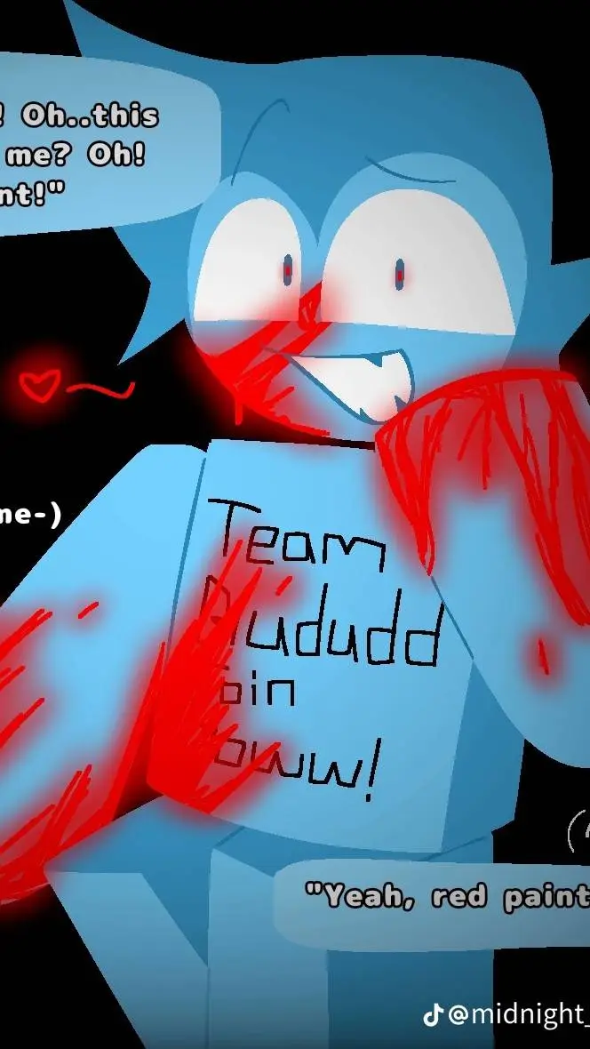 ai character: yandere bluudude background