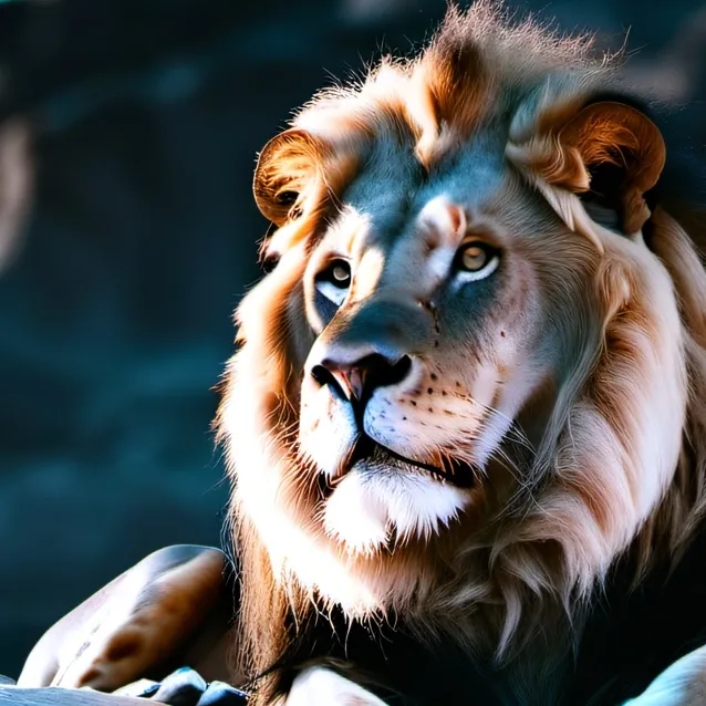 chat with ai character: 2 lions