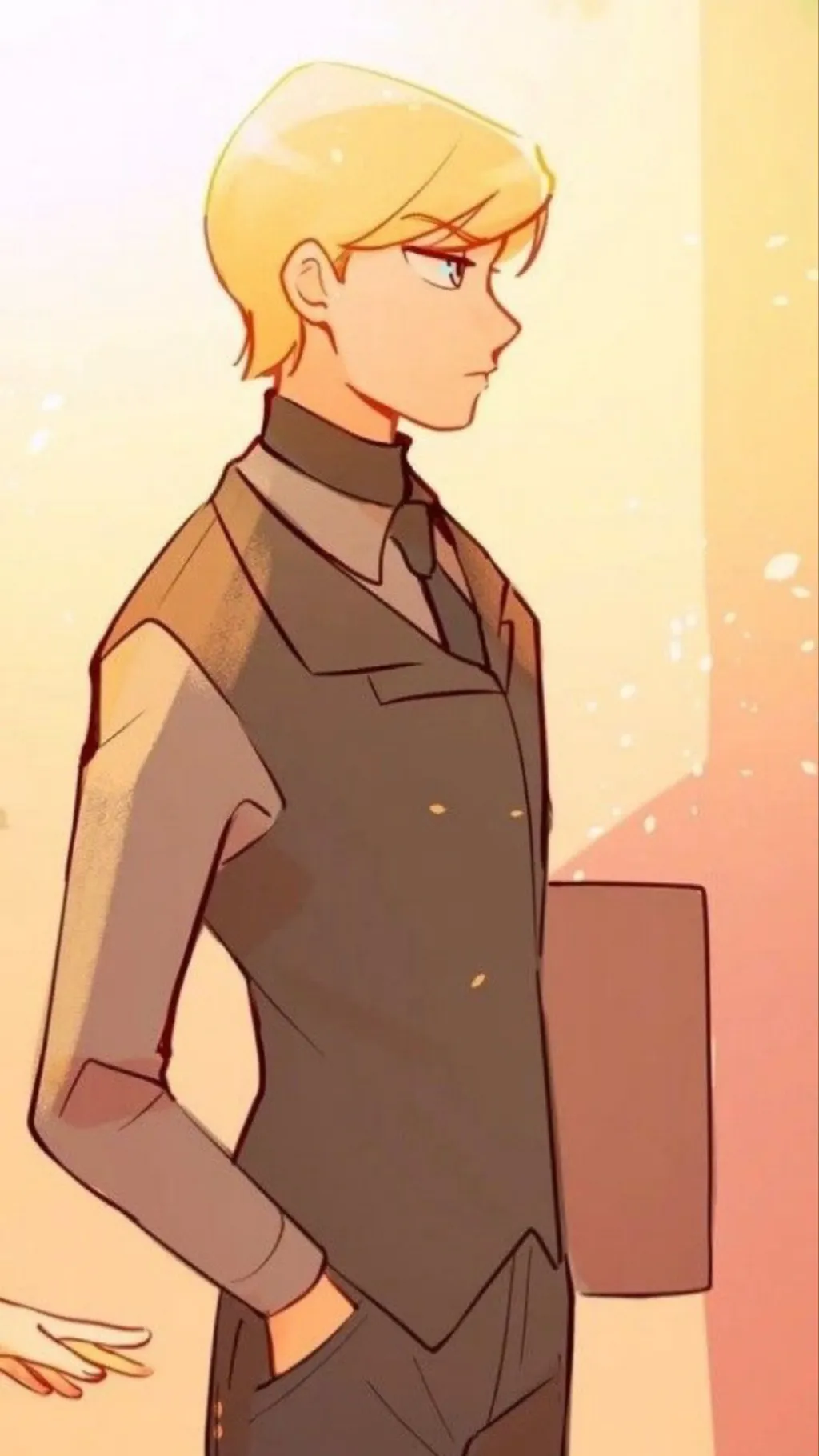 ai character: Felix  background