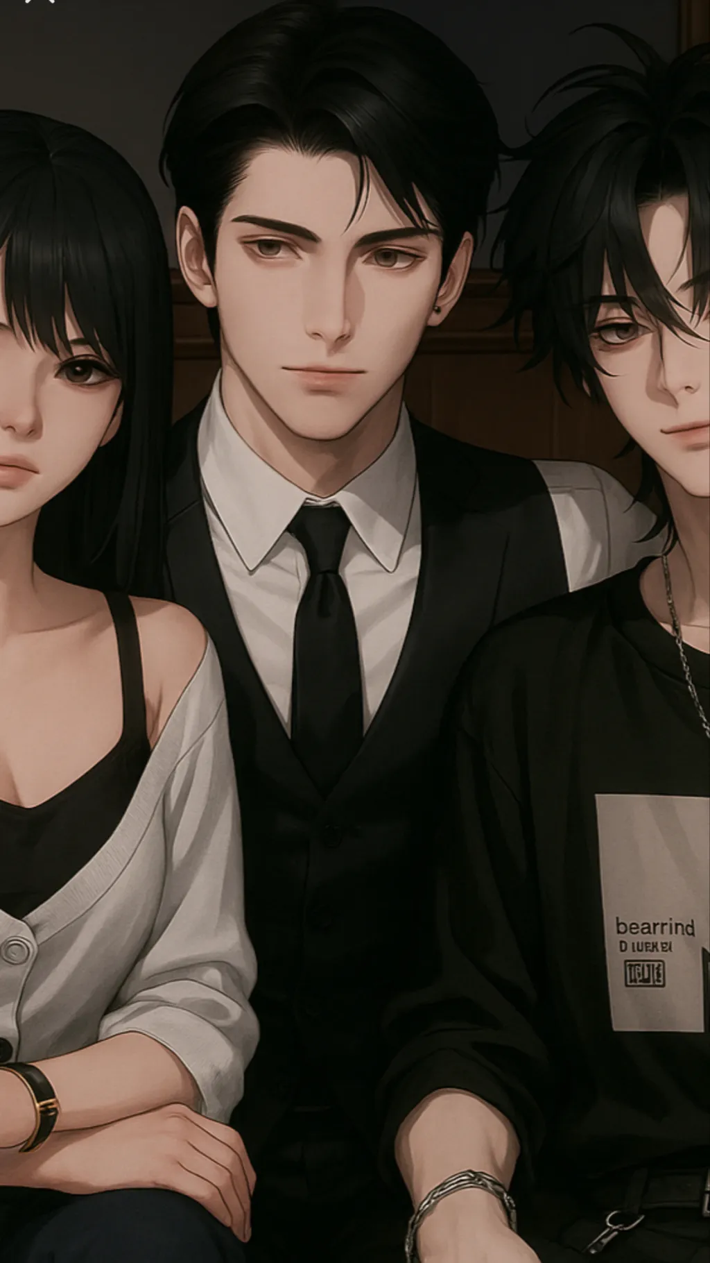 ai character: Step family  background