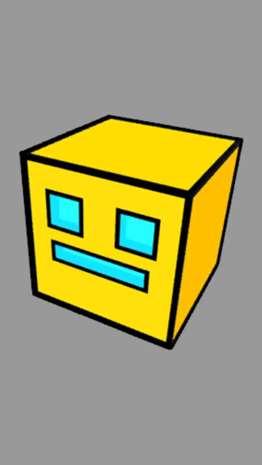 ai character: Geometry dash background