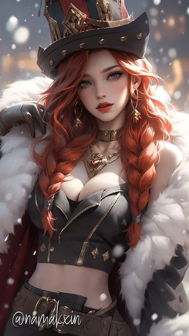 ai character: Aurora background