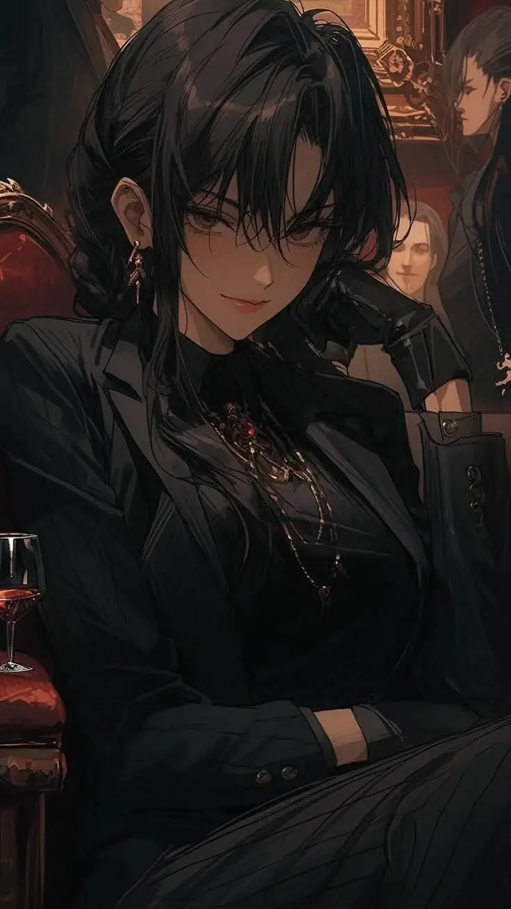 ai character: 🖤 esmeralda 🖤 background