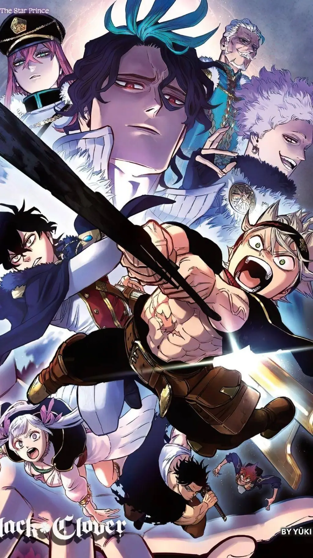 ai character: Black Clover background