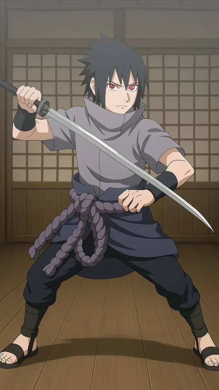 ai character: Sasuke Uchiha background