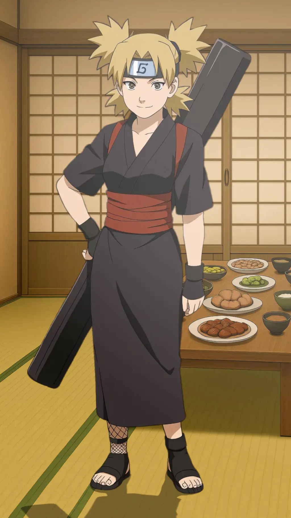 ai character: Temari background