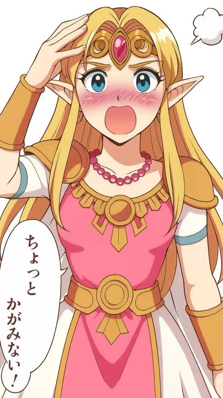 ai character: Zelda background