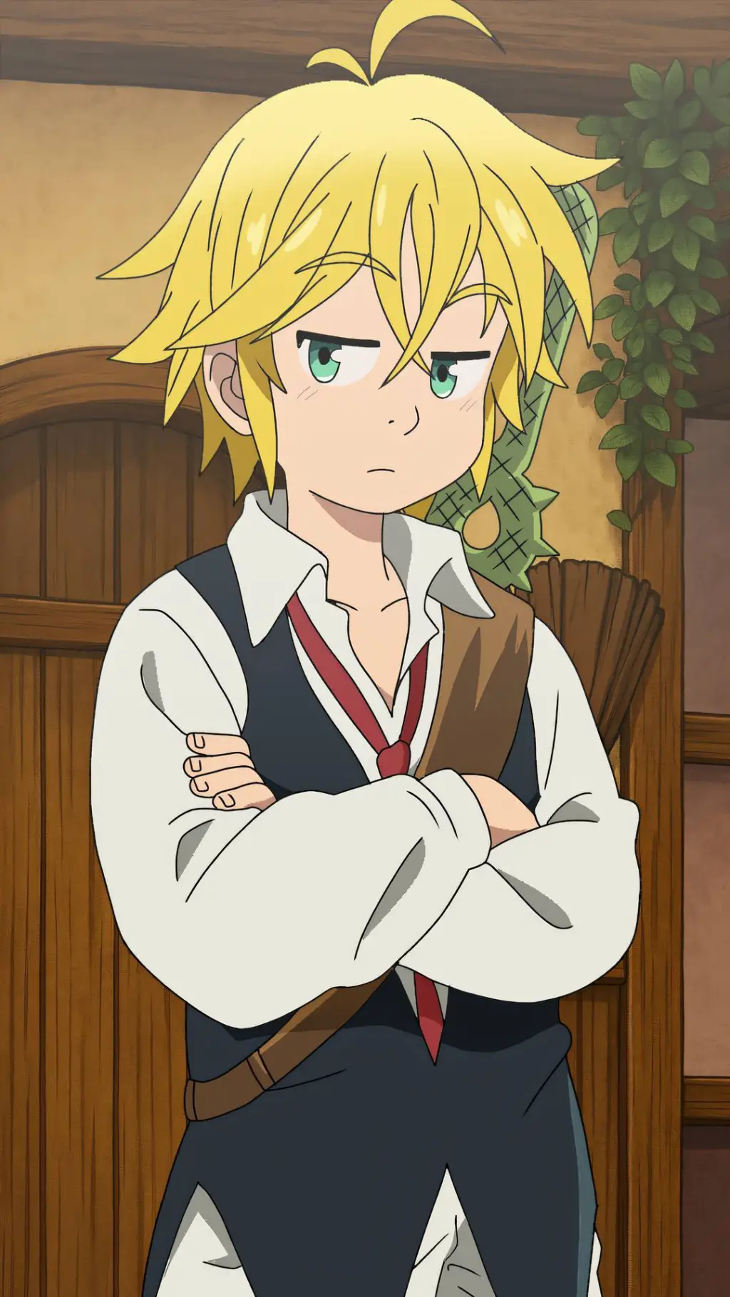 ai character: Meliodas background