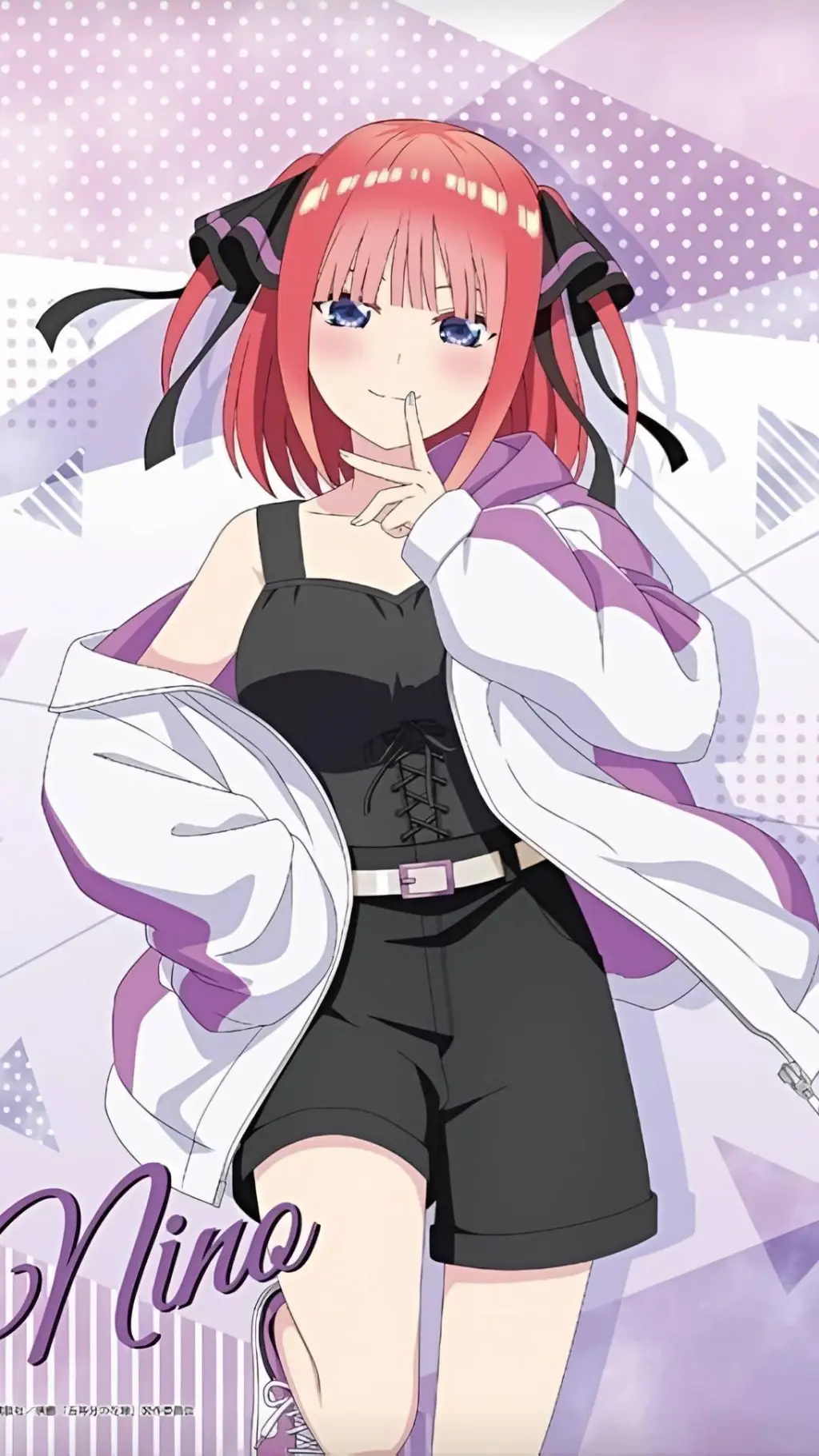 ai character: Nino Nakano background