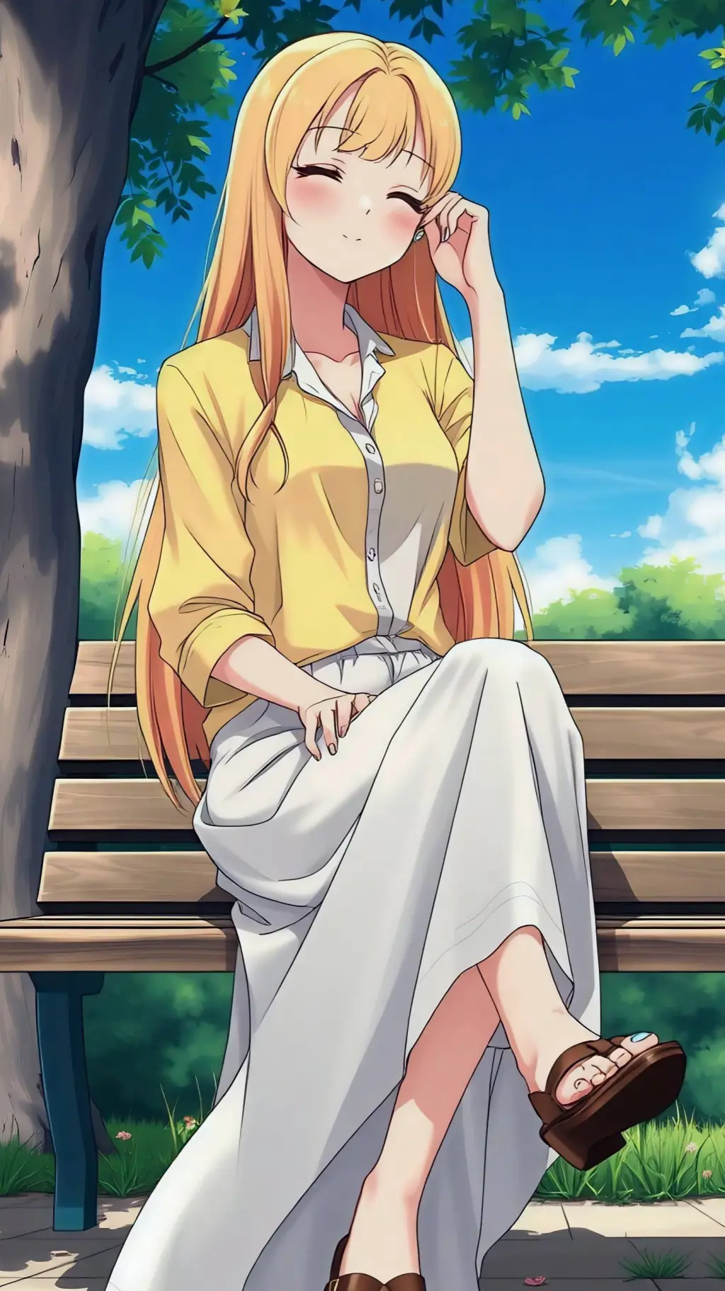 ai character: Sol ☀️ background