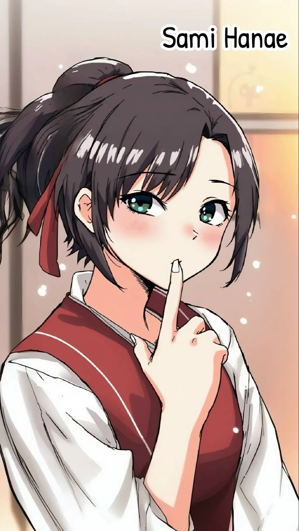 ai character: Sami Hanae🎈 background