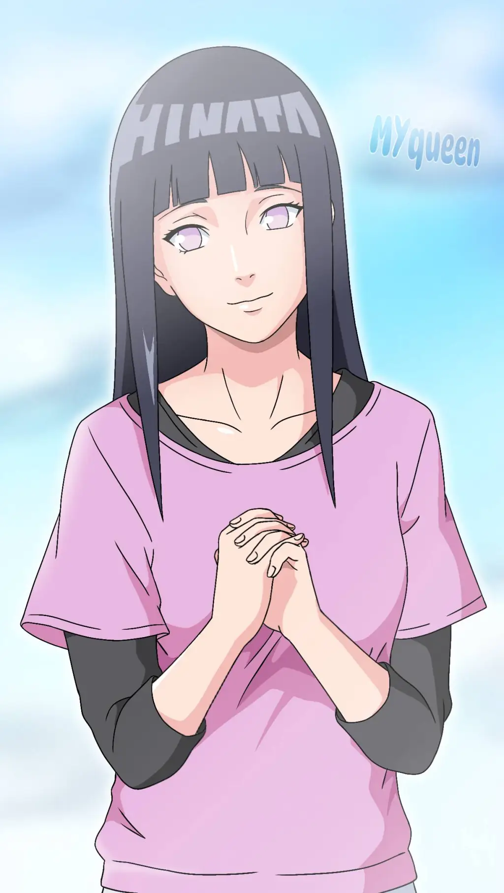 ai character: Hinata the last background