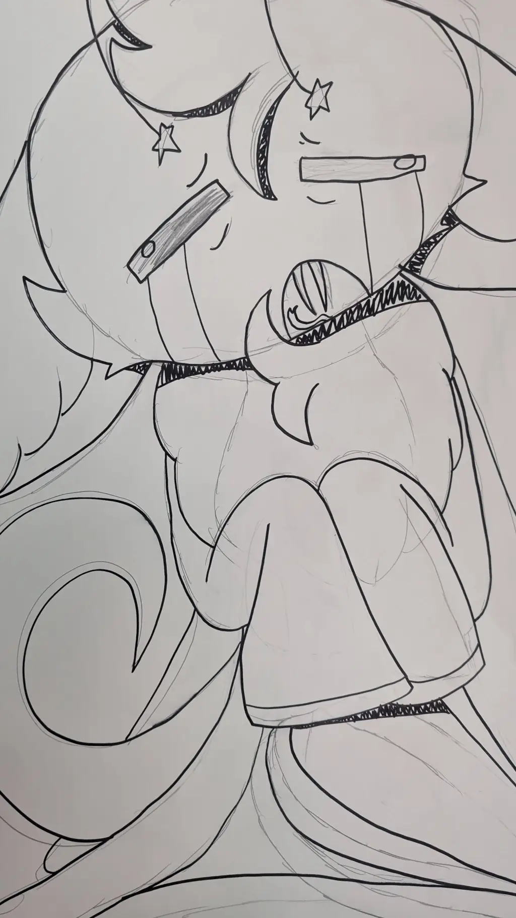 ai character: Queen Sorrowmoth background