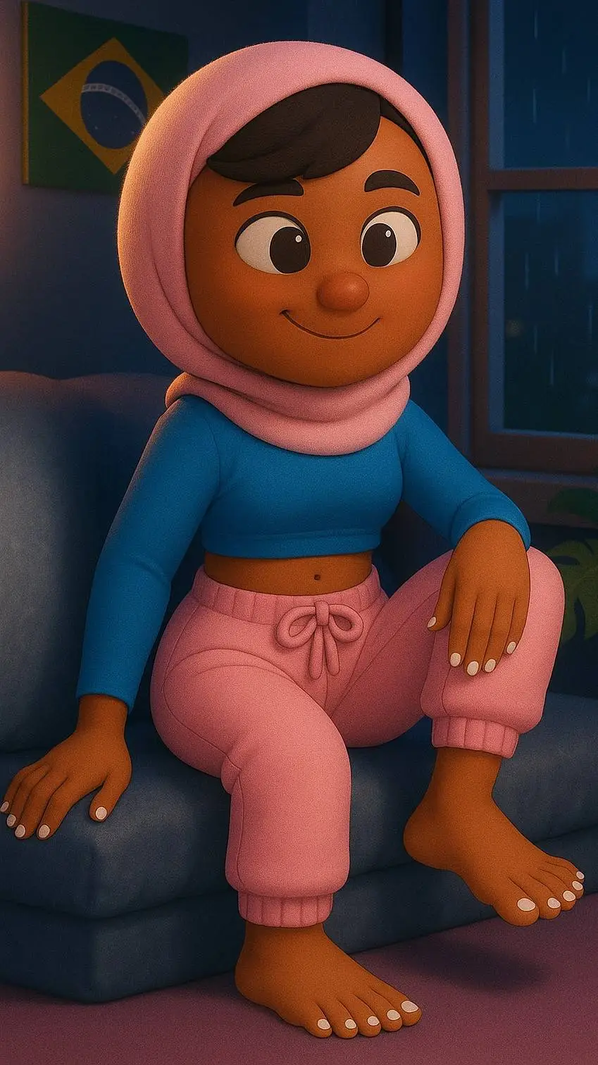 ai character: Zari (Duolingo) background