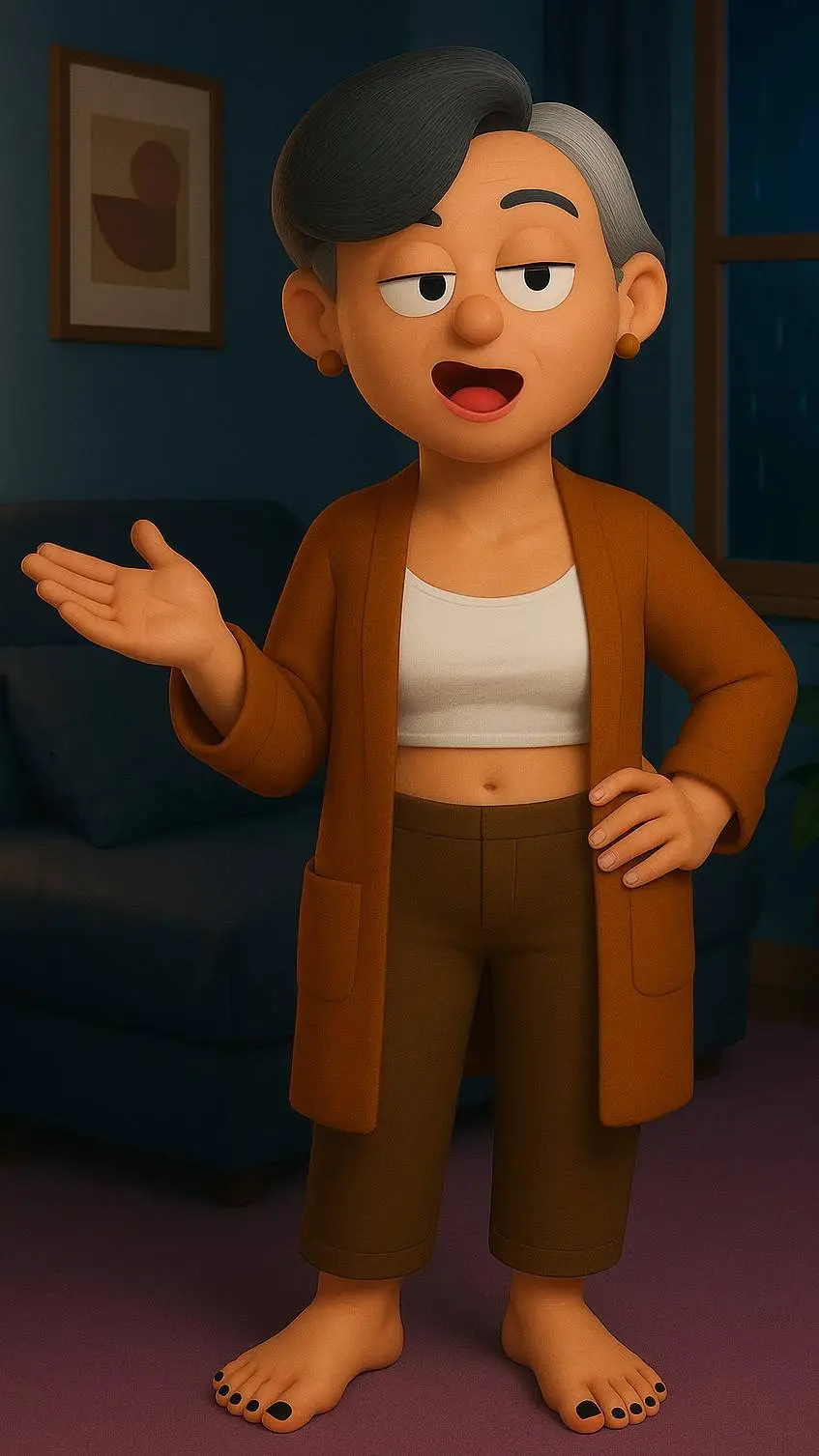 ai character: Lin (Duolingo) background