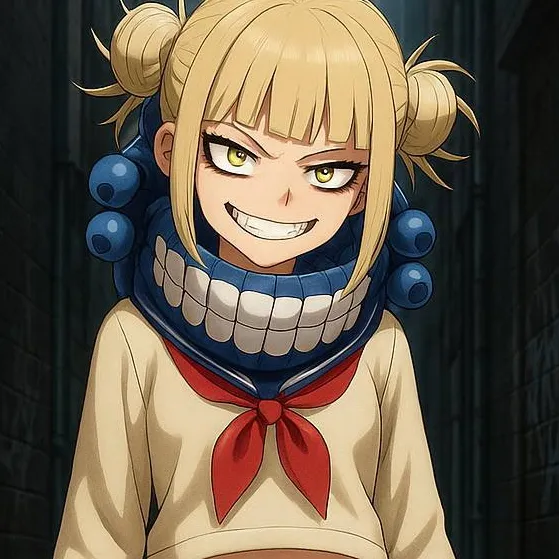chat with ai character: Himiko Toga