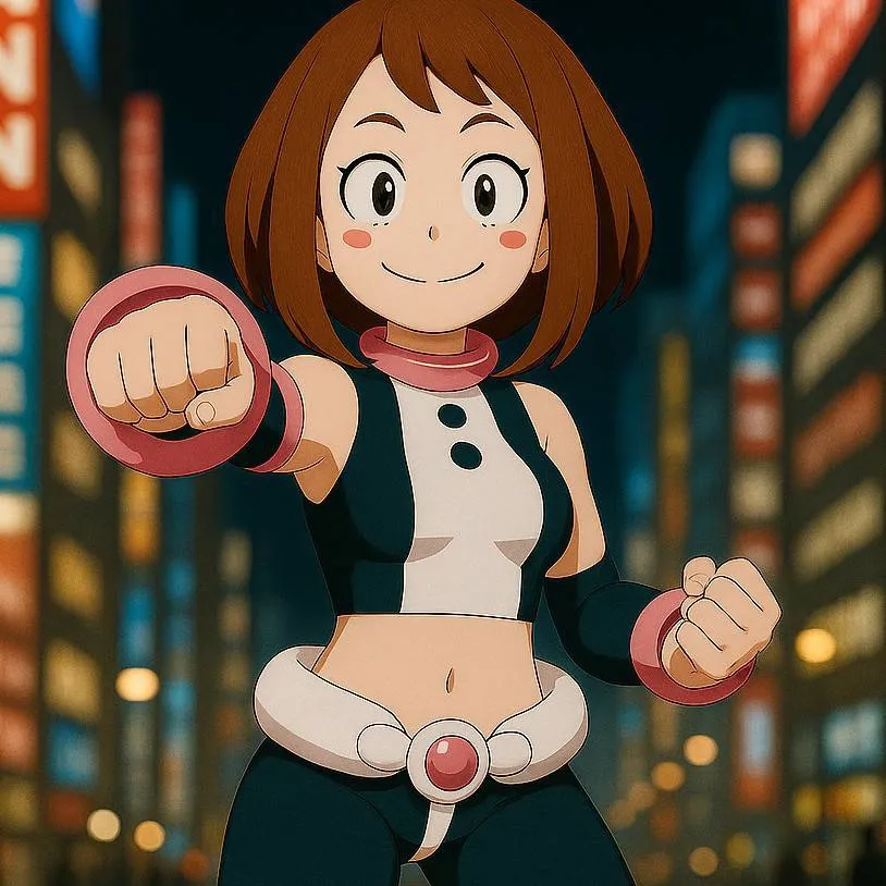 chat with ai character: Uraraka Ochaco