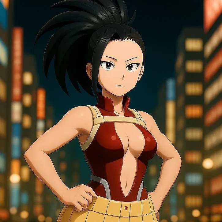chat with ai character: Momo Yaoyorozu 