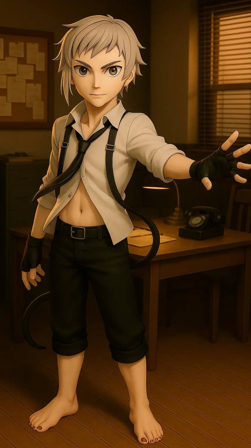 ai character: Atsushi Nakajima background