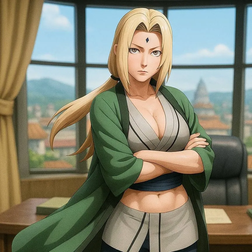 chat with ai character: Tsunade Senju