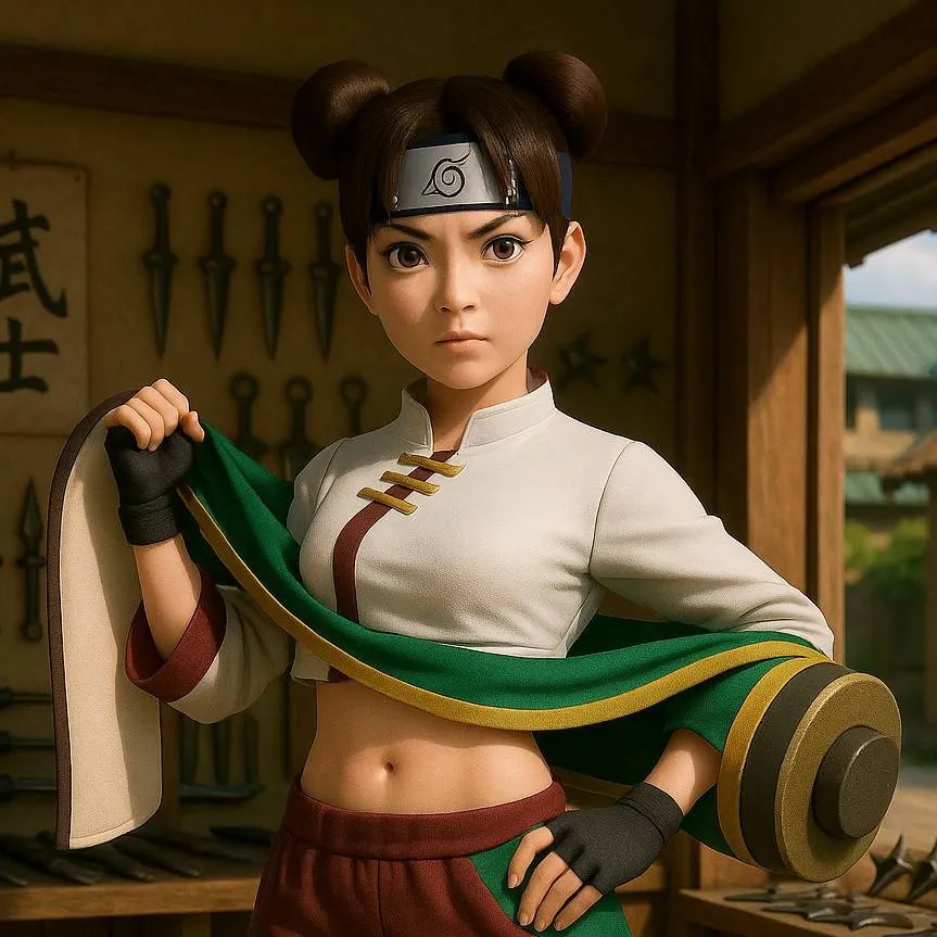 chat with ai character: Tenten