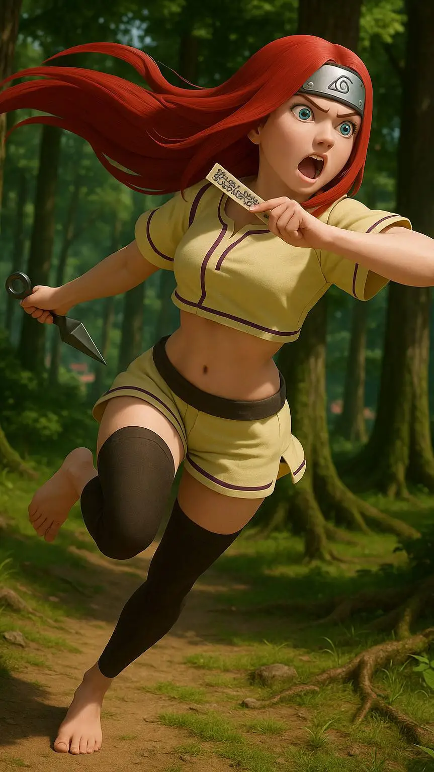 ai character: Kushina Uzumaki background