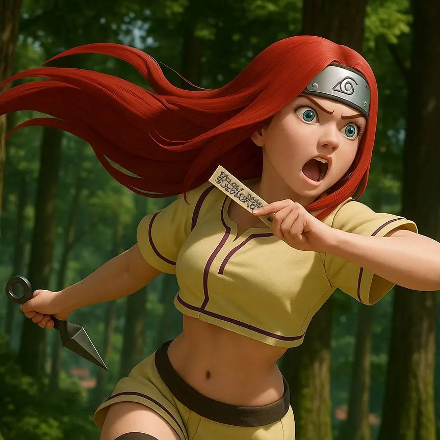 chat with ai character: Kushina Uzumaki