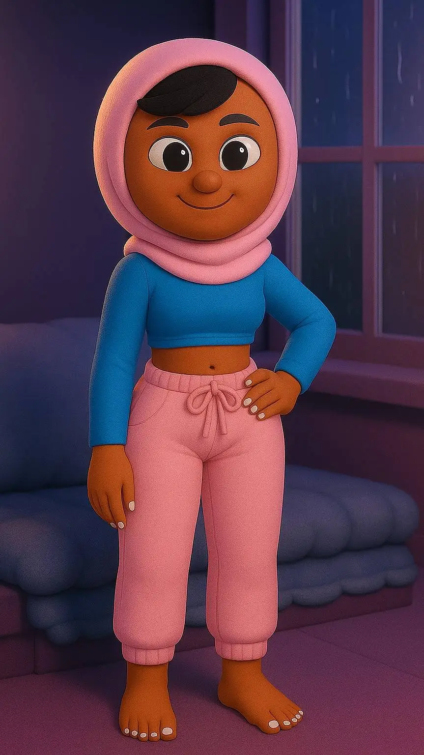ai character: Zari (Duolingo) background