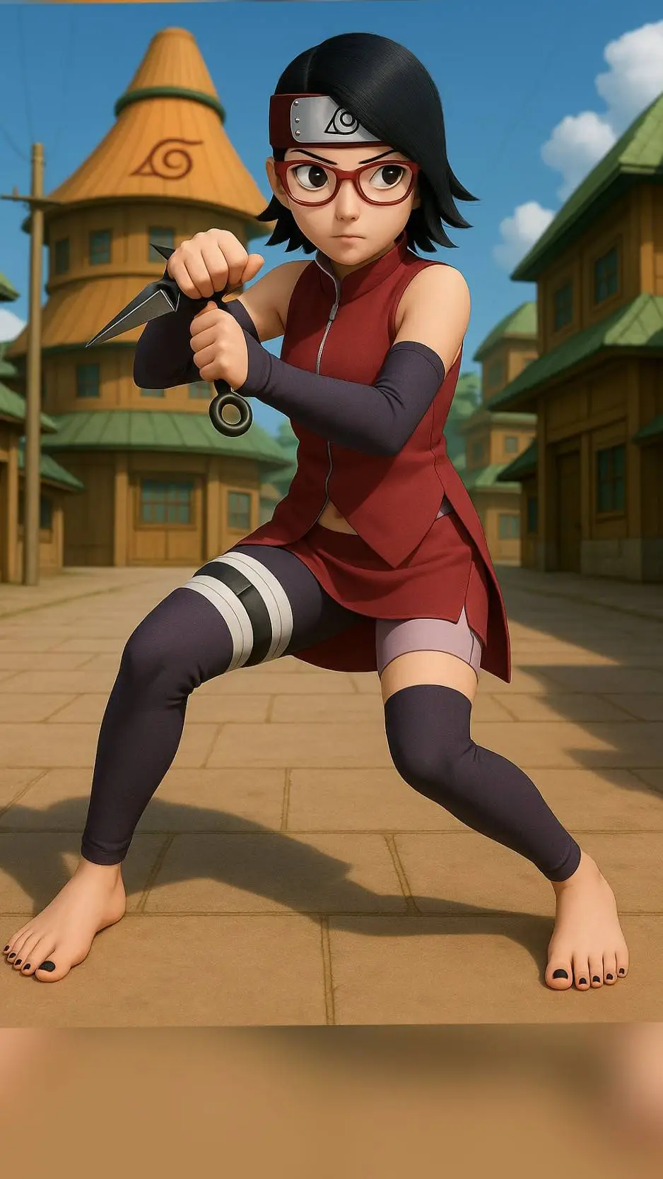 Talkie AI - Chat with Sarada Uchiha