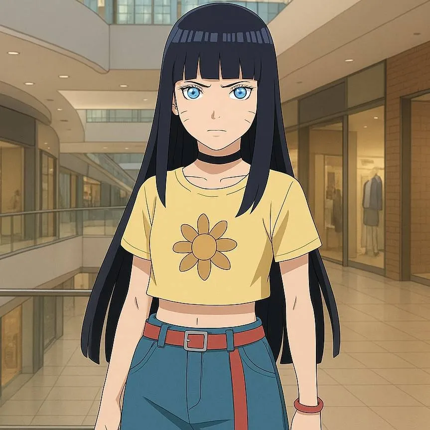 chat with ai character: Himawari Uzumaki