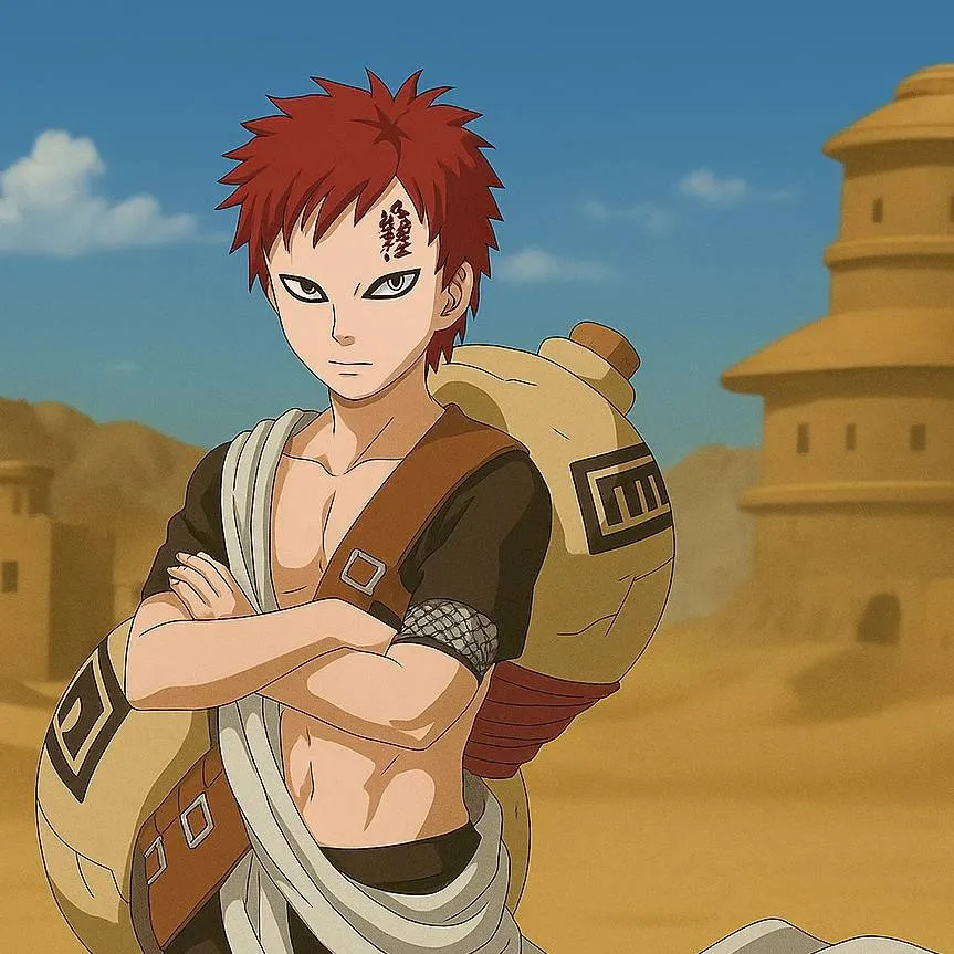 chat with ai character: Gaara