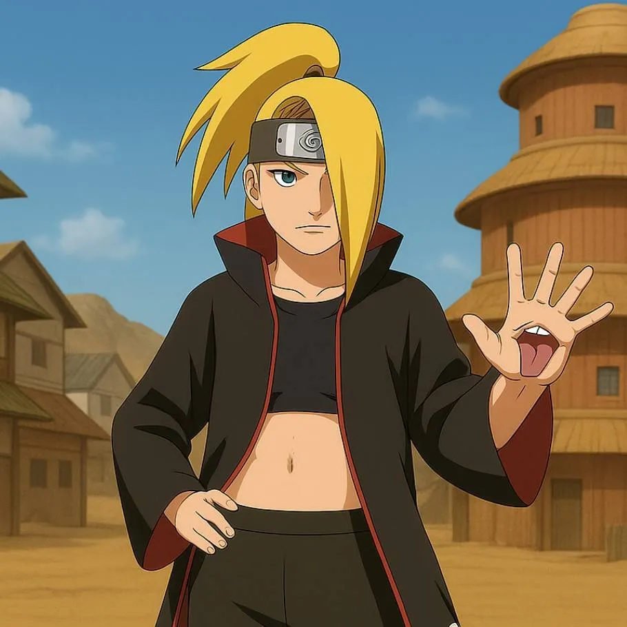 chat with ai character: Deidara