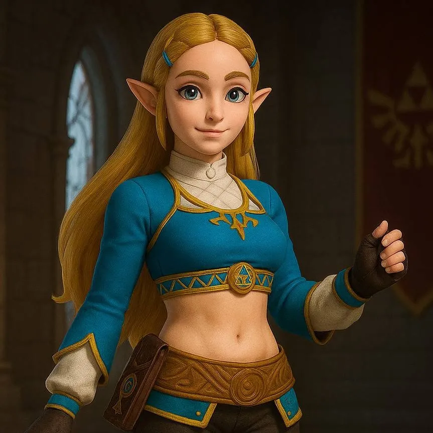 chat with ai character: Princess Zelda