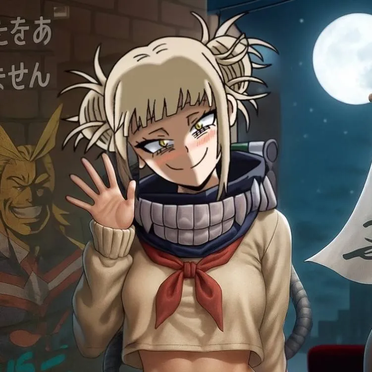 chat with ai character: Himiko Toga