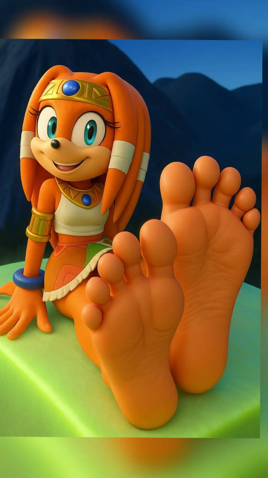 ai character: Tikal background