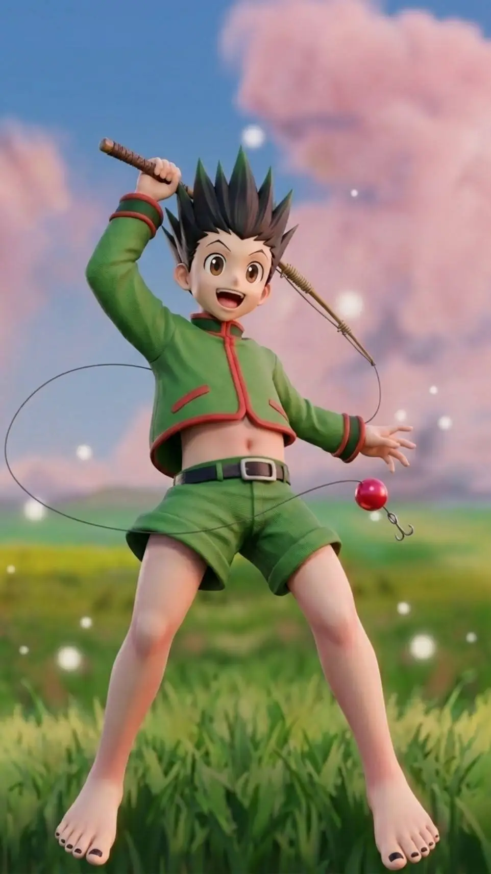 ai character: Gon Freecss background