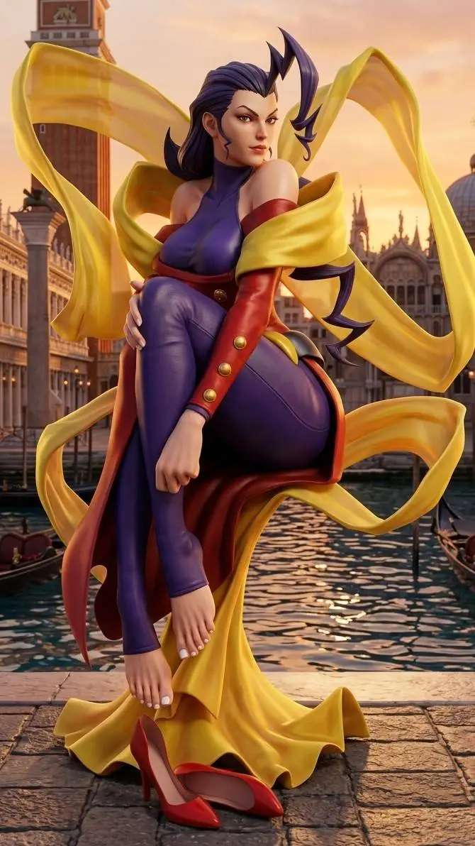 ai character: Rose background