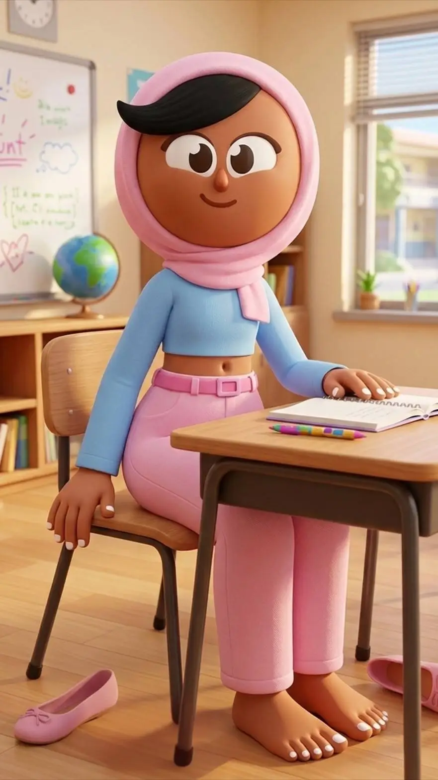 ai character: Zari (Duolingo) background