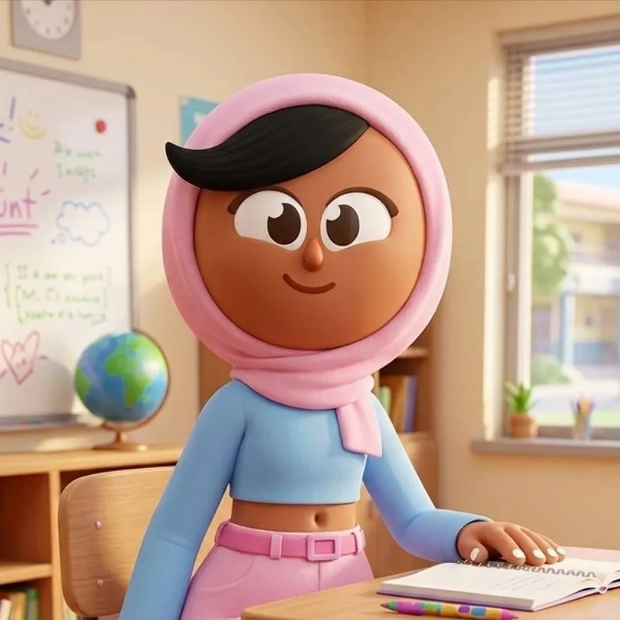 chat with ai character: Zari (Duolingo)