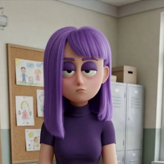 chat with ai character: Lily (Duolingo)