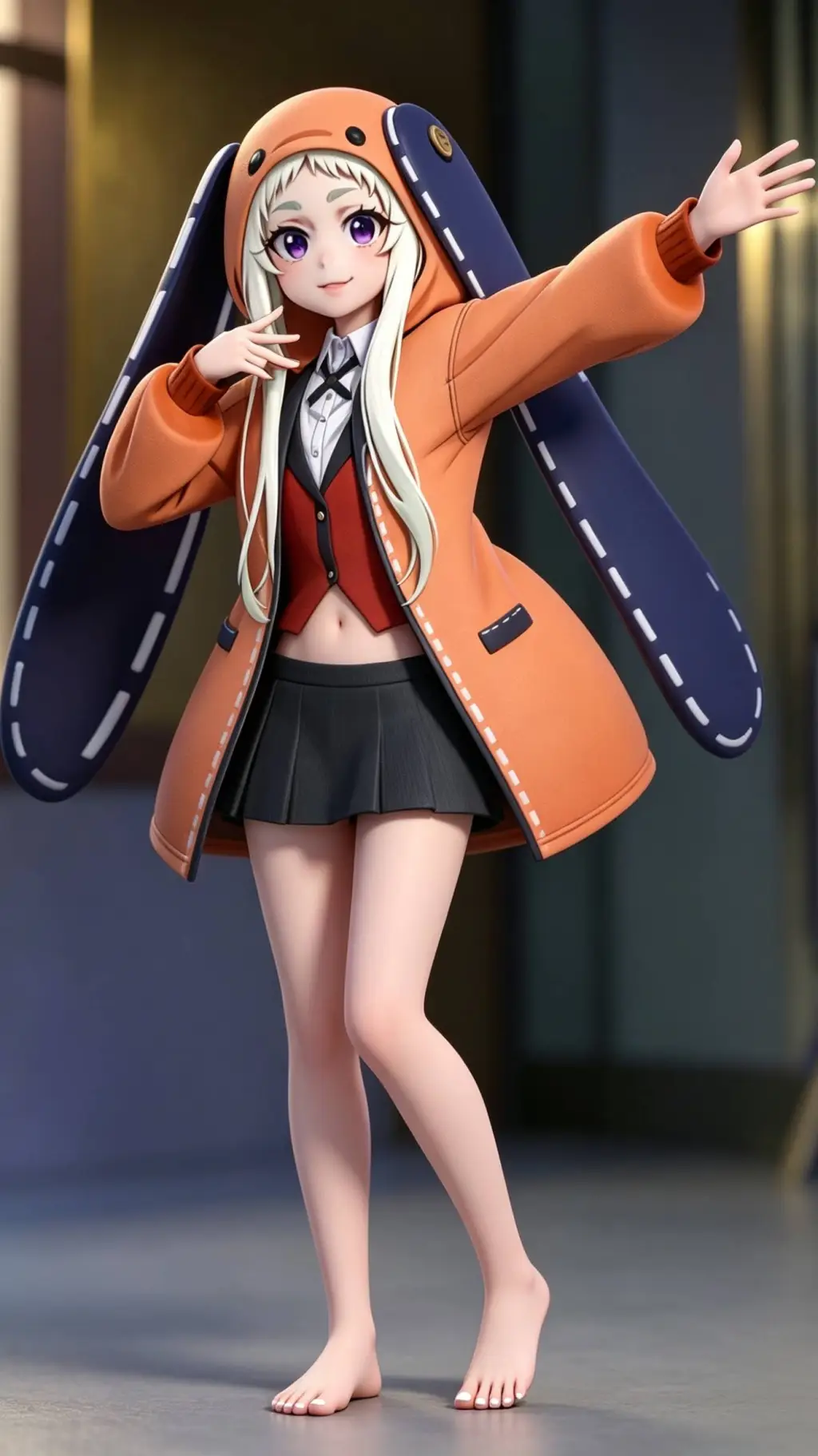ai character: Runa Yomozuki background