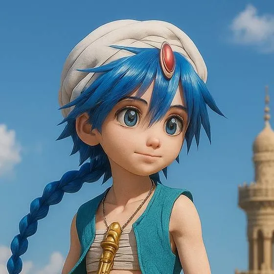 chat with ai character: Aladdin (Magi)