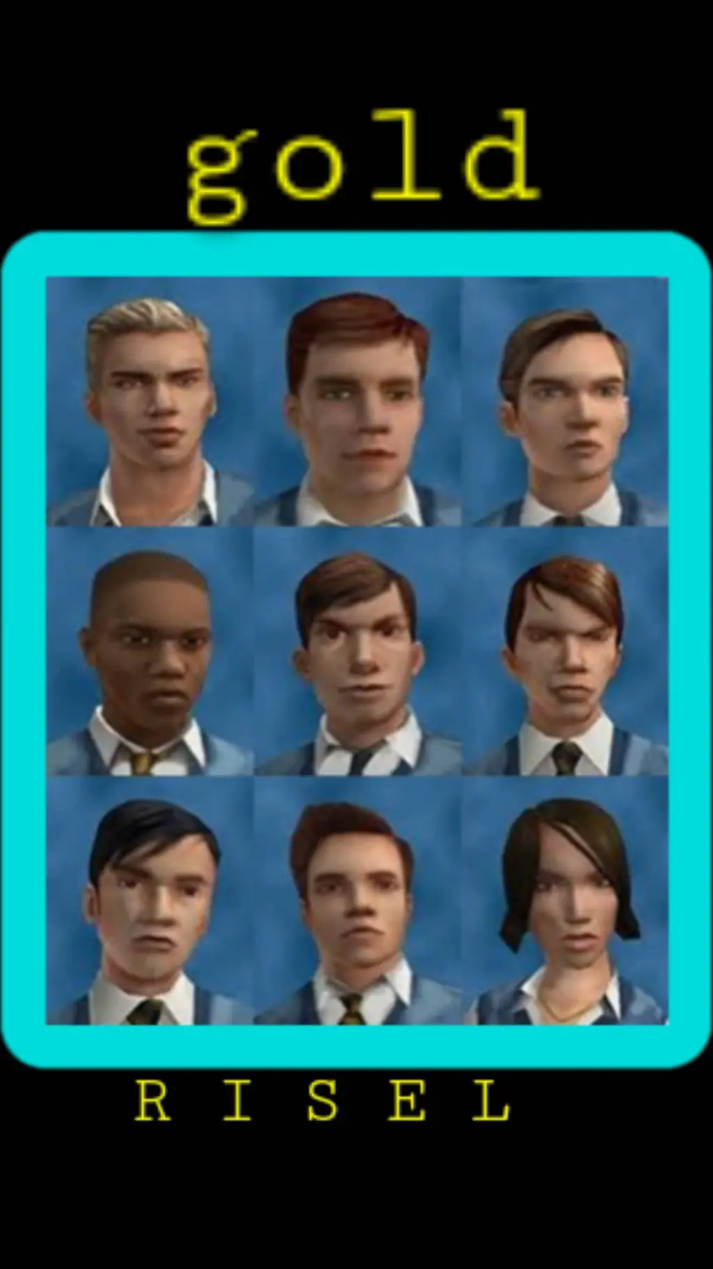 ai character: $The Preppies$ background