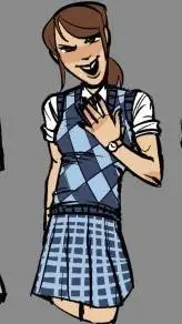 ai character: Justine Vanderveld background