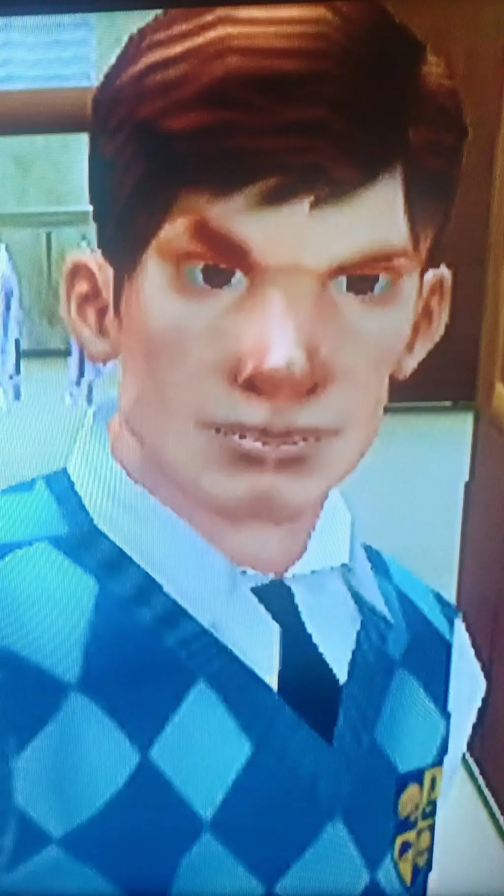 ai character: Gord Vendome  background